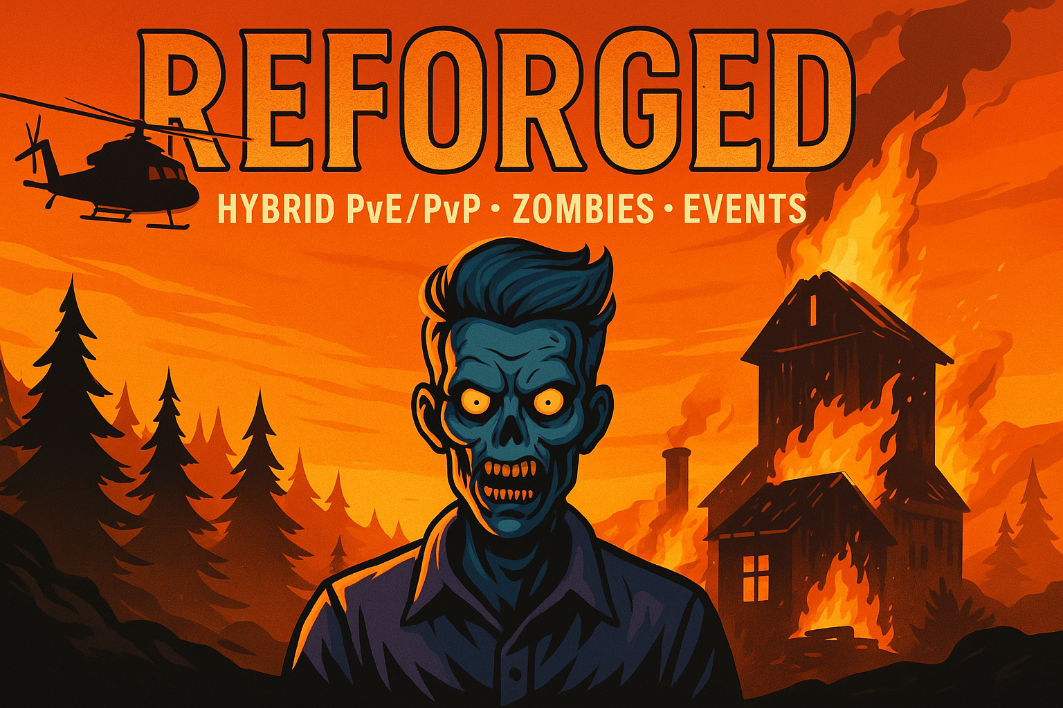 Reforged Rust server banner